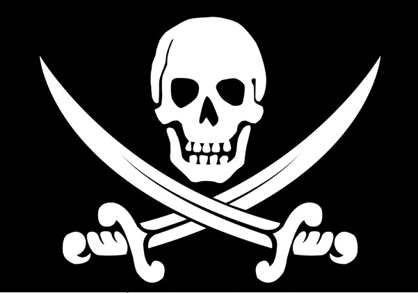 Bandiera – Pirati con spade – La Testa di Ferro