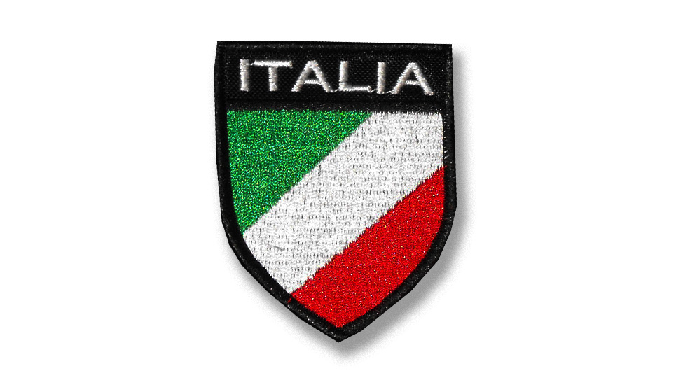 Toppa . Scudetto Italia combat – La Testa di Ferro