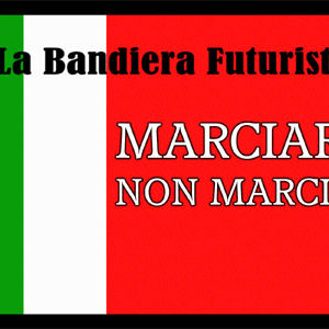 Cartolina - Bandiera futurista